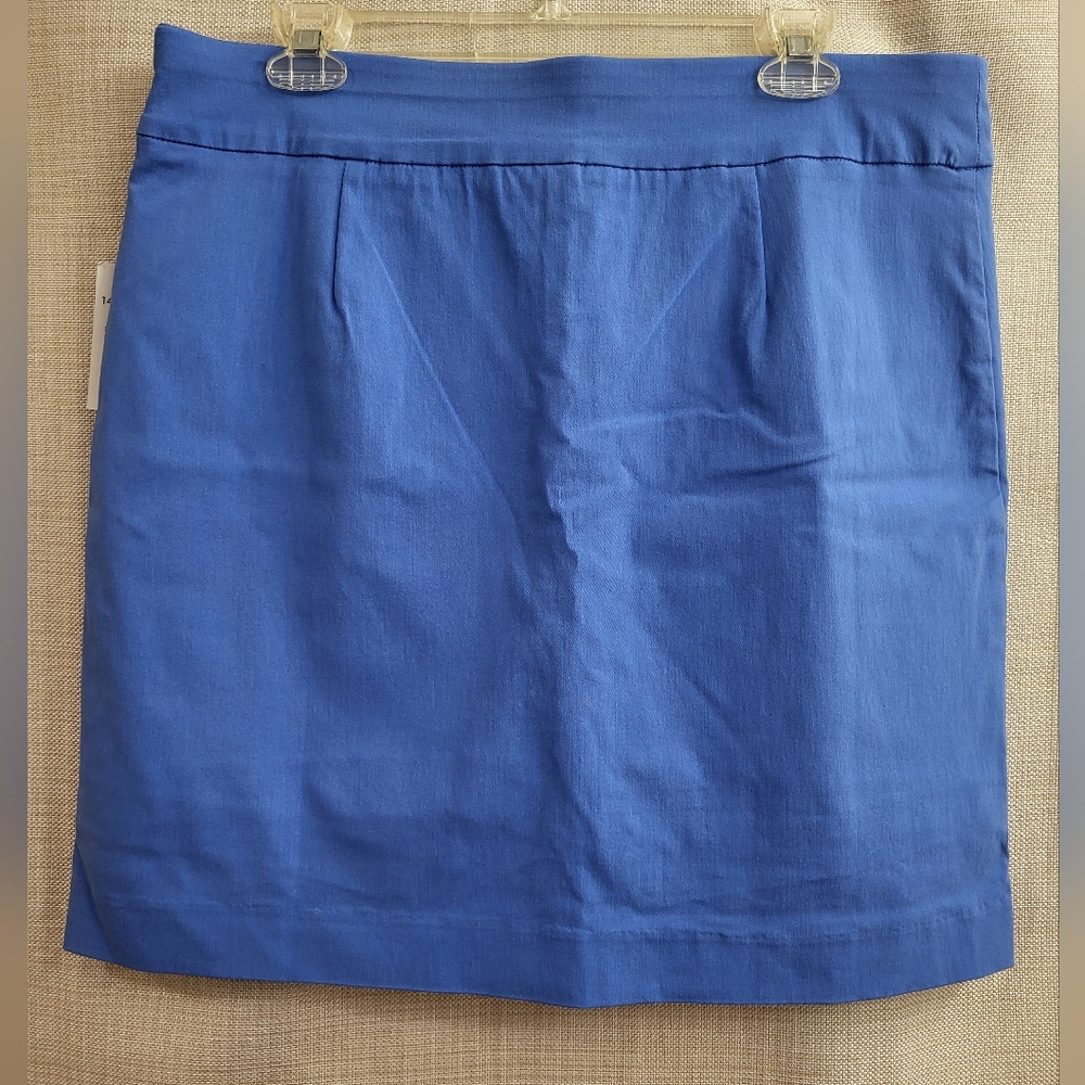 Kim Rogers Women's Blue Millennium Skort Pull-On Comfort Waist Size 14 NWT - Picture 2 of 12
